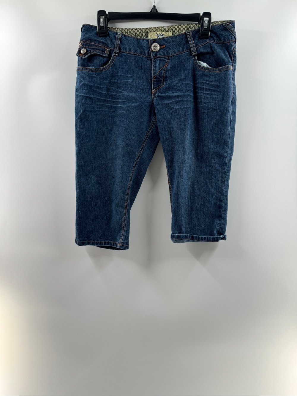 Vintage Tyte Jeans Y2K Denim Capri Bermuda Shorts Women’s 11